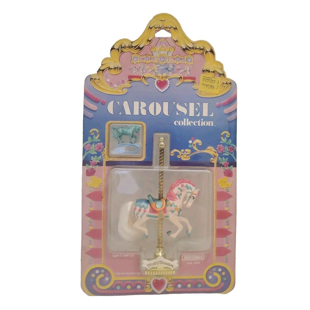 Vintage Carousel Horse Collection Matchbox Misty Meadows New in Box